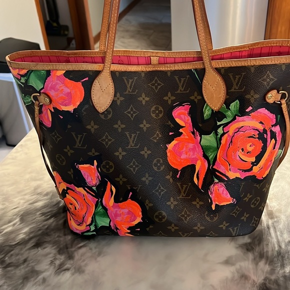 Louis Vuitton Limited Edition Stephen Sprouse Neverfull Roses - Picture 9 of 17